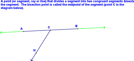 Definition of Midpoint
